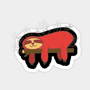 Sleeping sloth Sticker